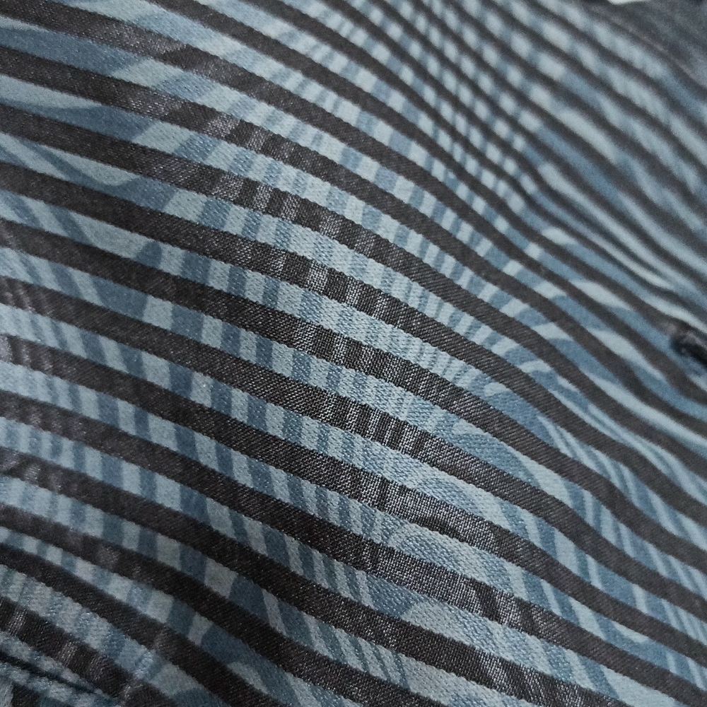 Allen Cooper Black n Grey shirt - Picture 7 of 7